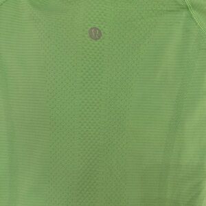 lululemon athletica Green Athletic Shirt